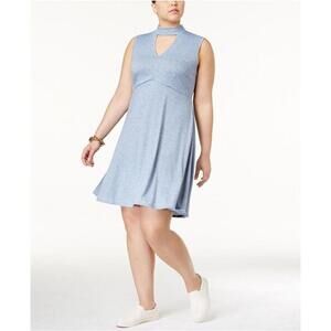 Ing Womens Plus Size Cutout A-Line Dress Size 2X